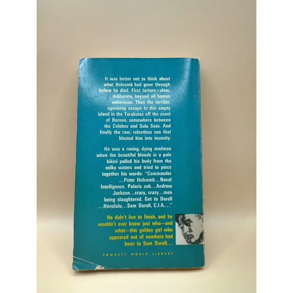 Edward S Aarons Assignment Sulu Sea Gold Medal K1497 1964 Vintage Paperback PB